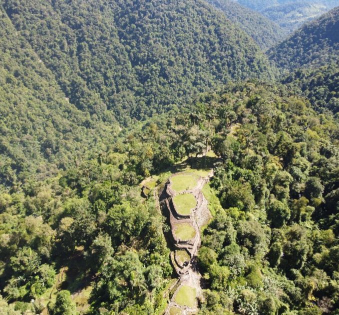 Ciudad Perdida Drone View