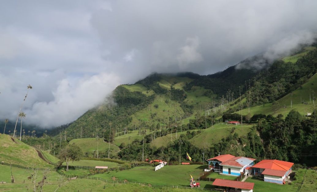 Aerial View of the Valle de Cocora