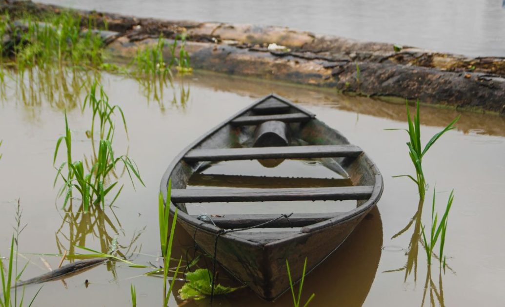 Amazon River Wooden Boat