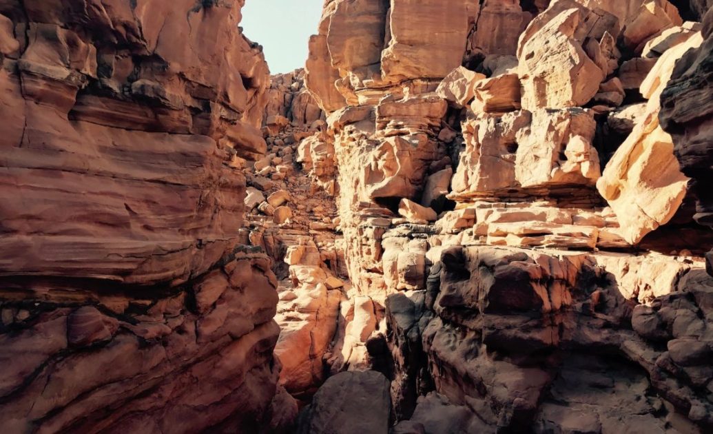 Colored Canyon in Egypt