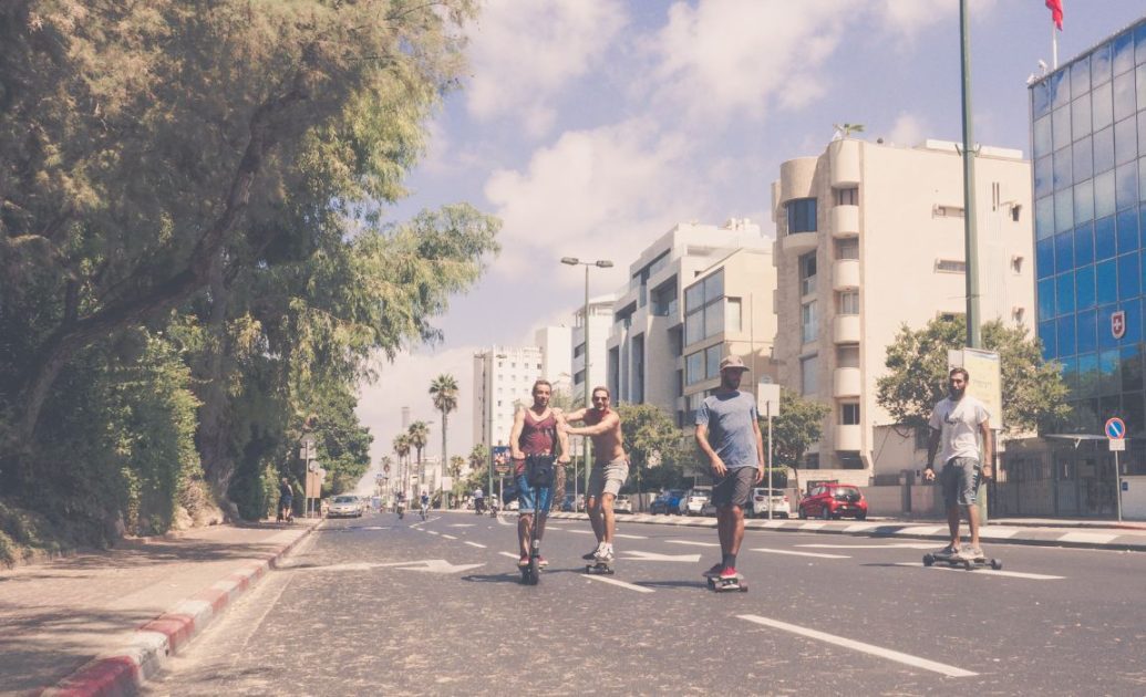 Famous street Tel Aviv