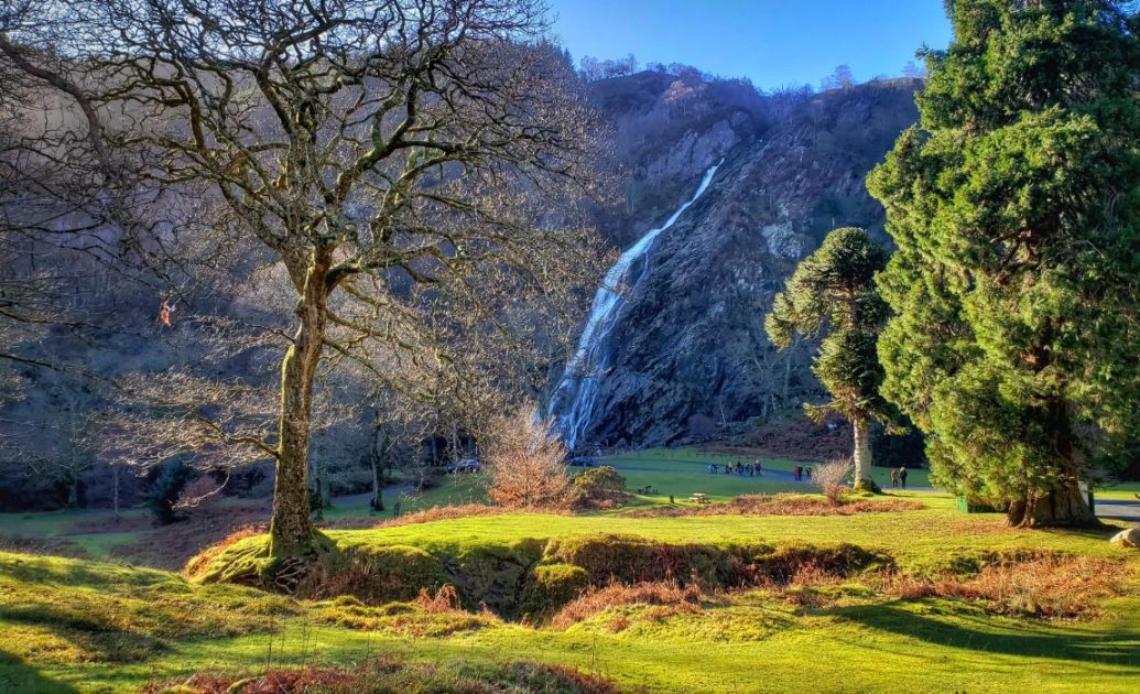 Ireland Powerscourt Waterfall