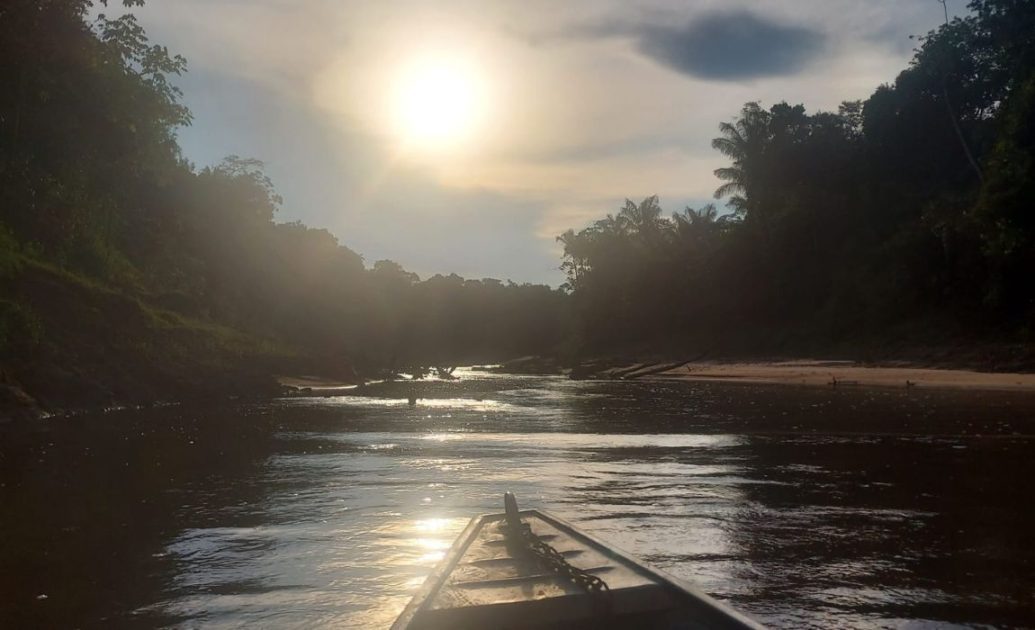 Small Boat on the Amazonas