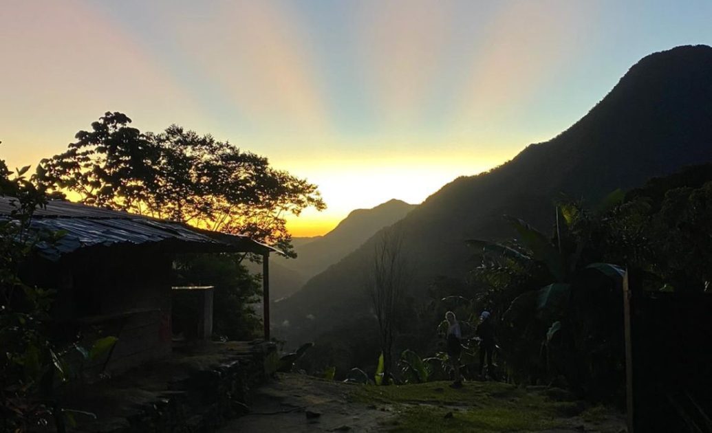 Sunrise of the Sierra Nevada