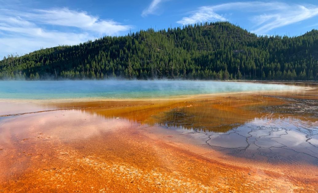 Yellow Stone national park Grand Prismatic Spring