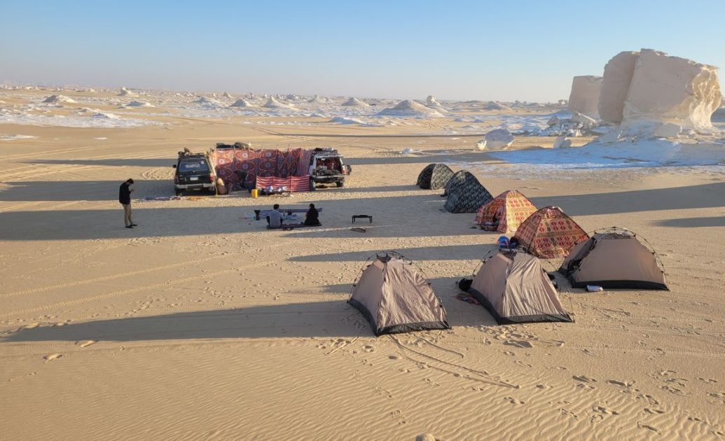 Egypt Desert camping