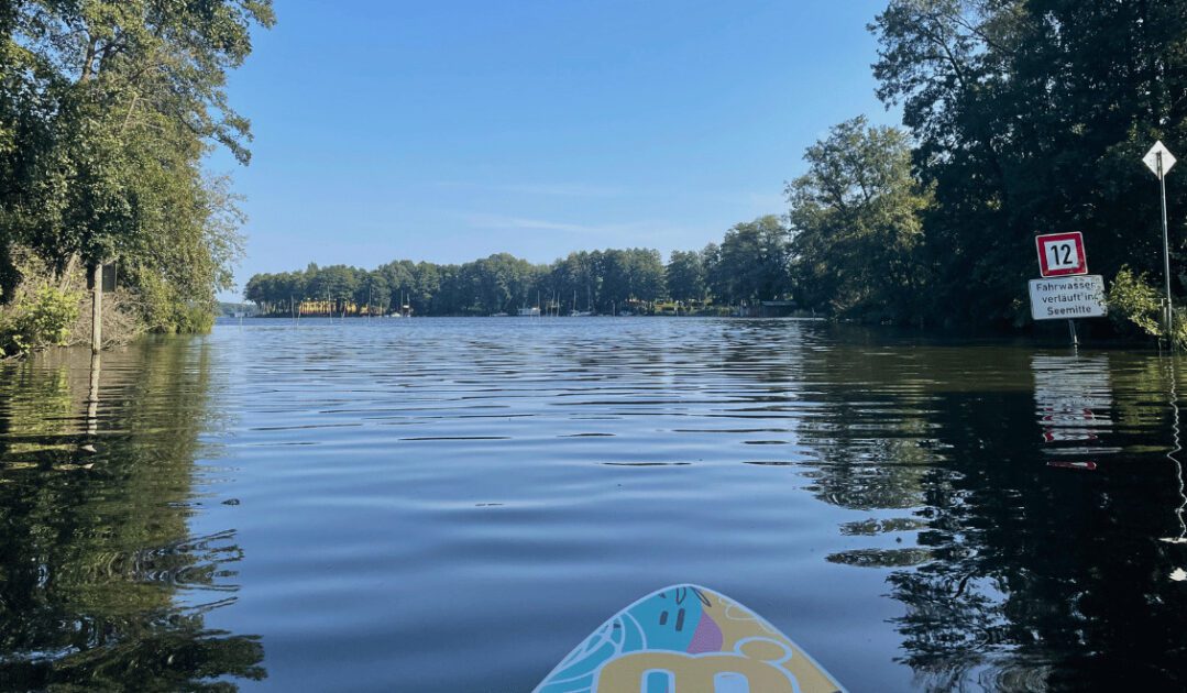 Canoeing in Germany: Netzener See