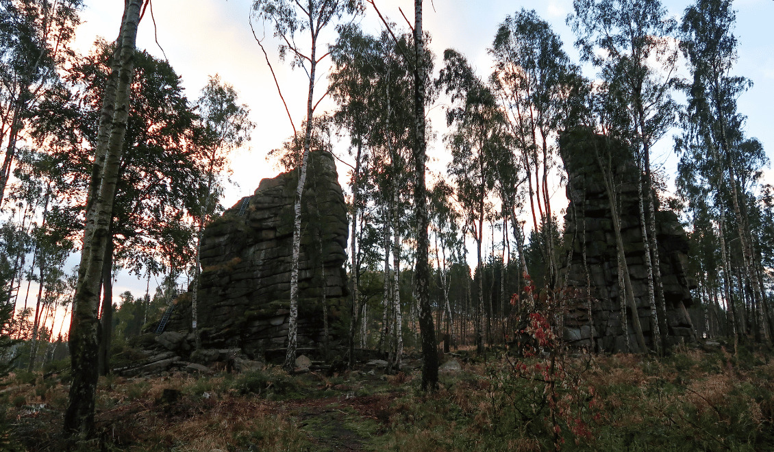 Die schönsten Orte zum Wandern in Ostdeutschland Schnarcherklippen