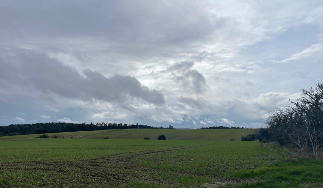 Hiking to Arnstein Castle in Germany